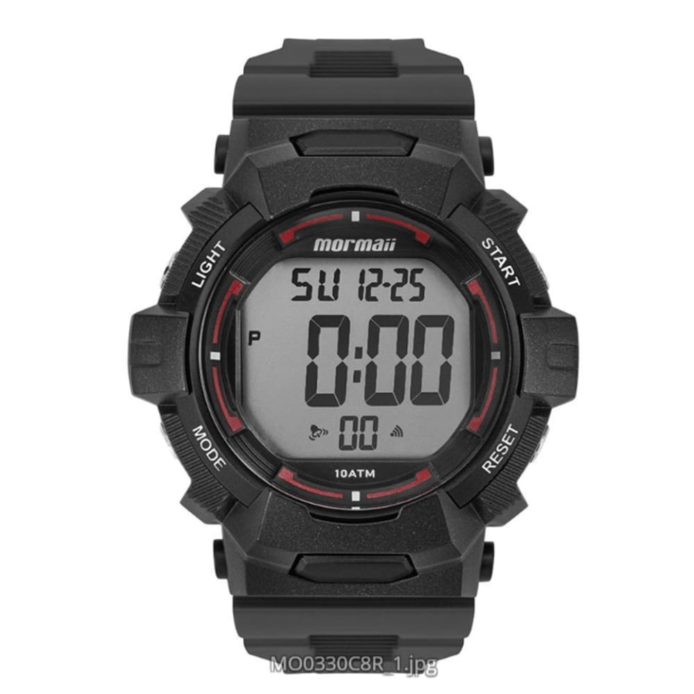 Relógio Mormaii Masculino Wave Preto - MO0330C/8R