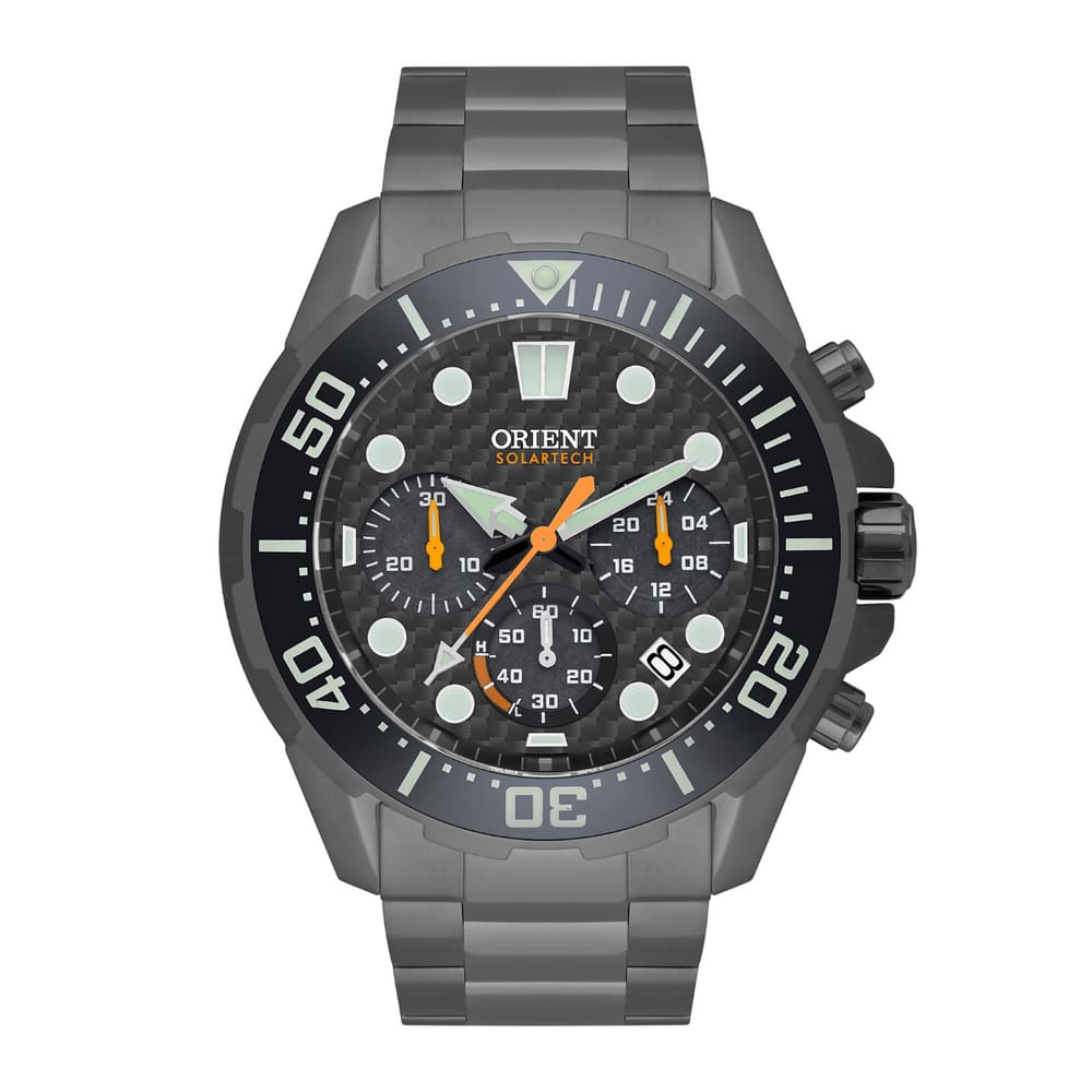 Relógio Orient Masculino Solartech Cronógrafo MYSSC016 G1GX