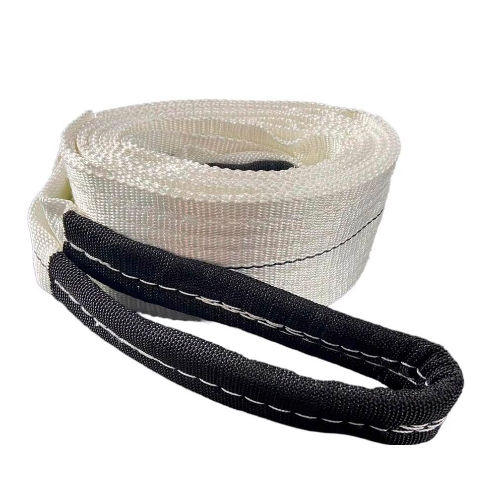 Cinta para Elevação de Carga Vertical Tipo Sling Poliéster 4 T x 4 M Branca - Quality Fix FS-5:1