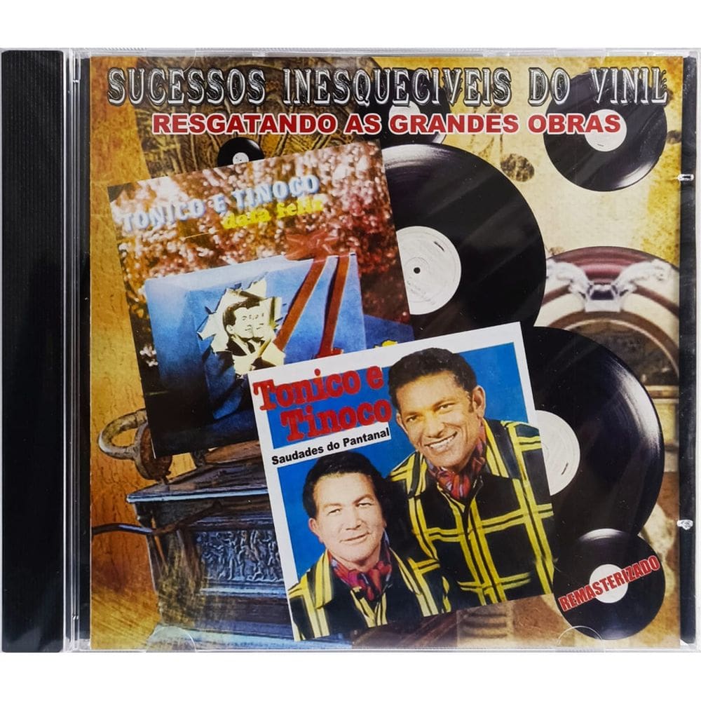 Cd Tonico e Tinoco - Sucessos Inesquecíveis Do Vinil Cd 0090