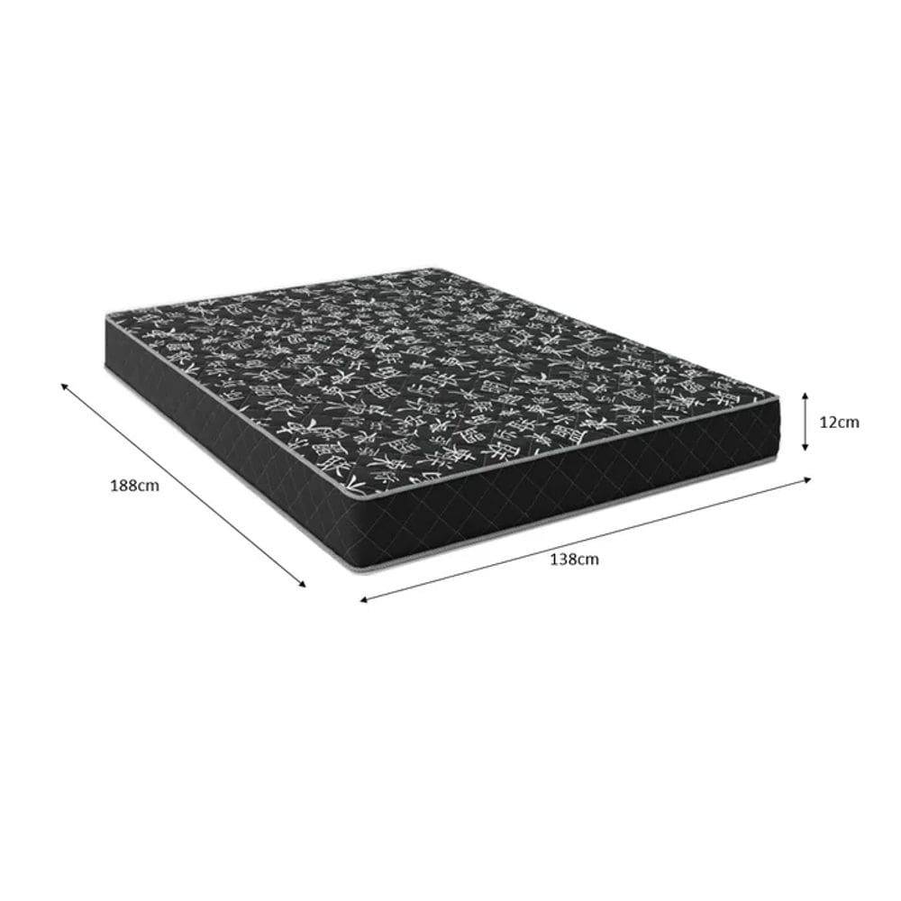 Colchão Casal SP Móveis Espuma D23 Bordado (12x138x188)