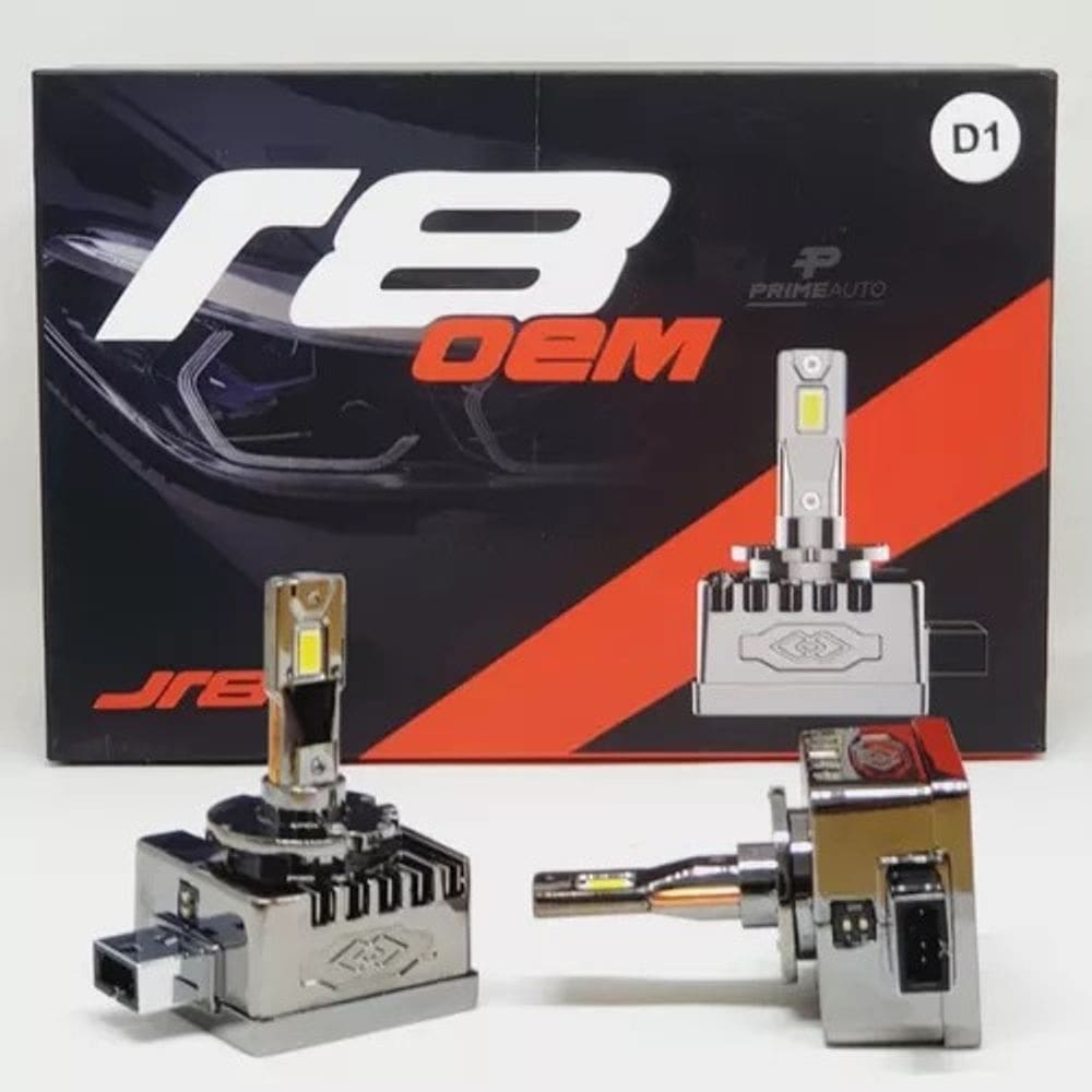 Kit Lâmpadas Super Led R8 D1s D1r - 6000k