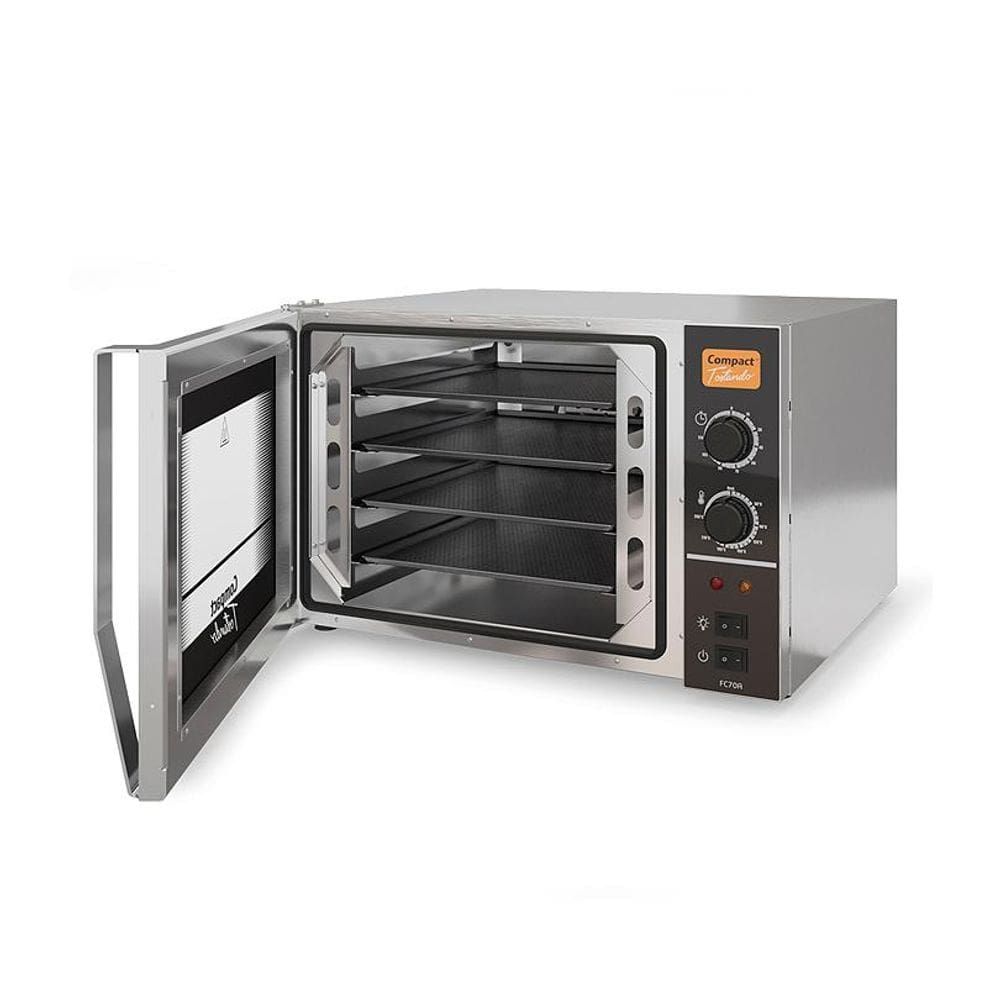 Forno Convector Elétrico Analógico 4 Esteiras FC70A Tostando
