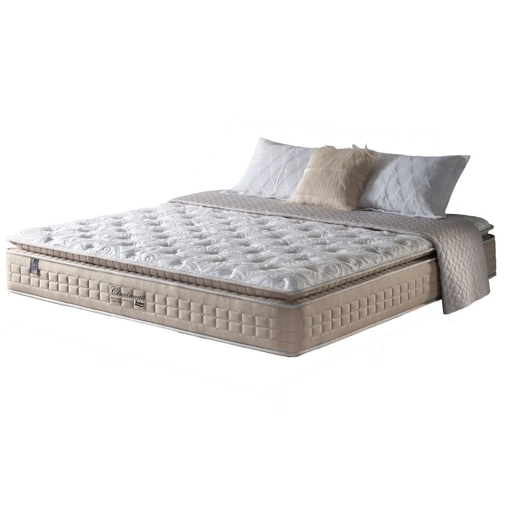 Colchão Queen Cincinnati Molas Ensacadas Confort Cell Pillow Top Macio 158x198x36cm