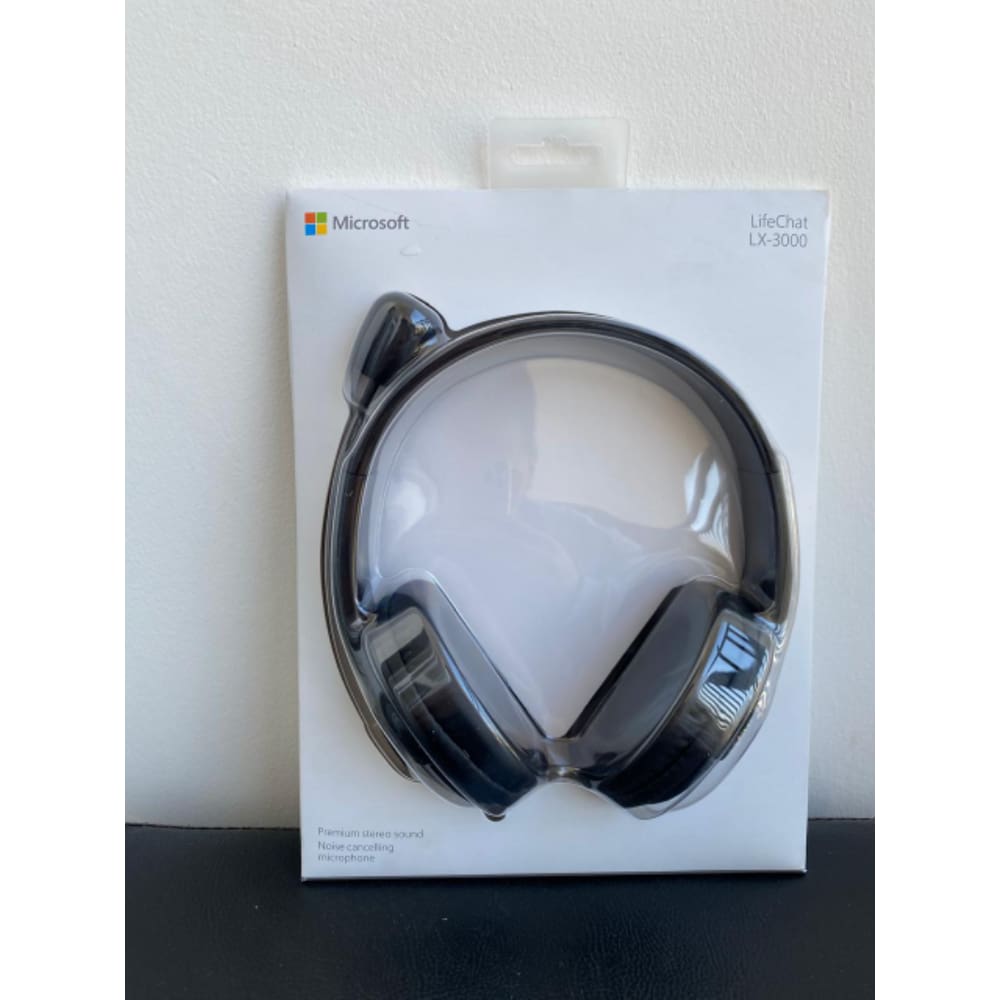 Headset Microsoft LifeChat LX3000 com Microfone, USB - JUG00013