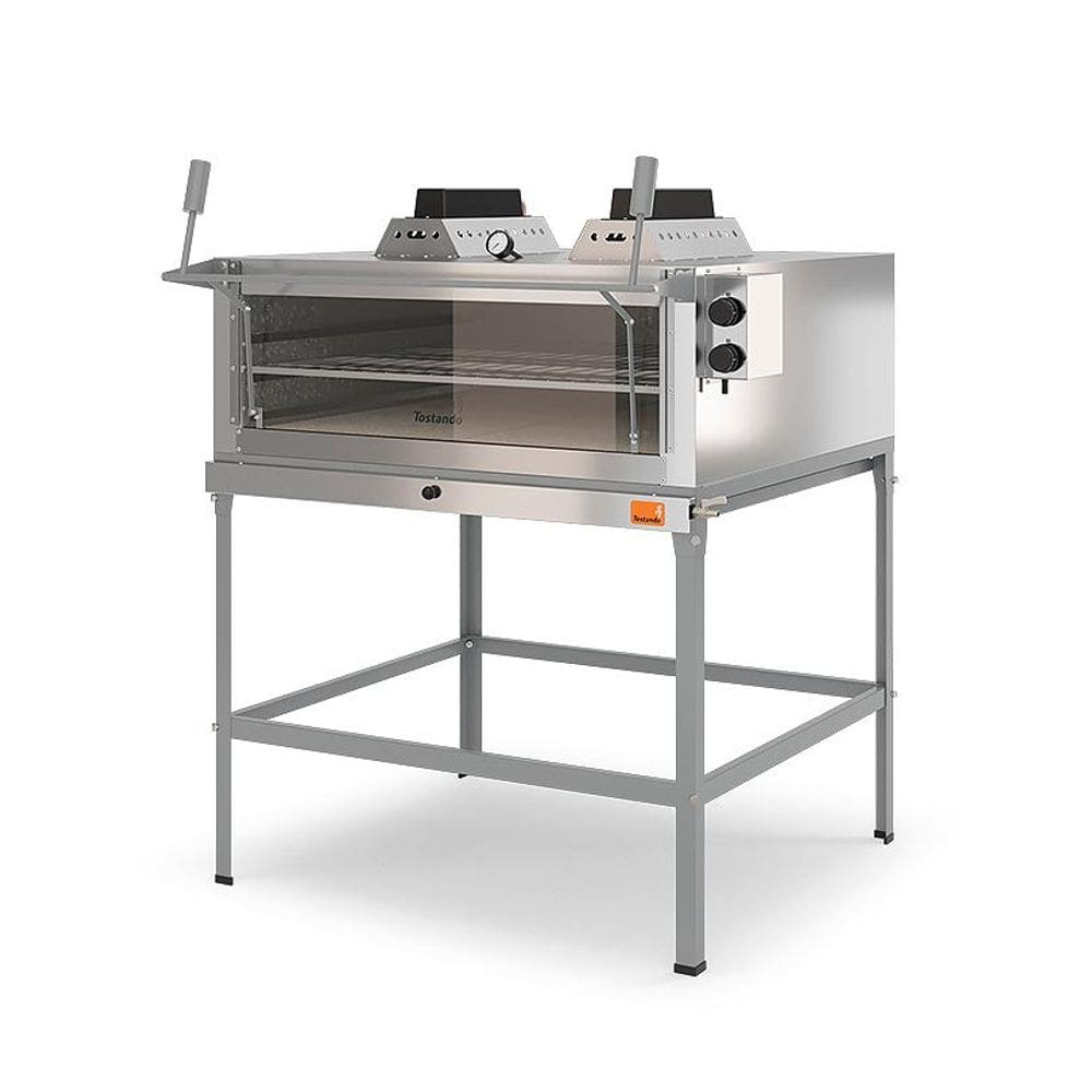Forno Refratário a Gás com Infravermelho 90 cm FLI900 Tostando