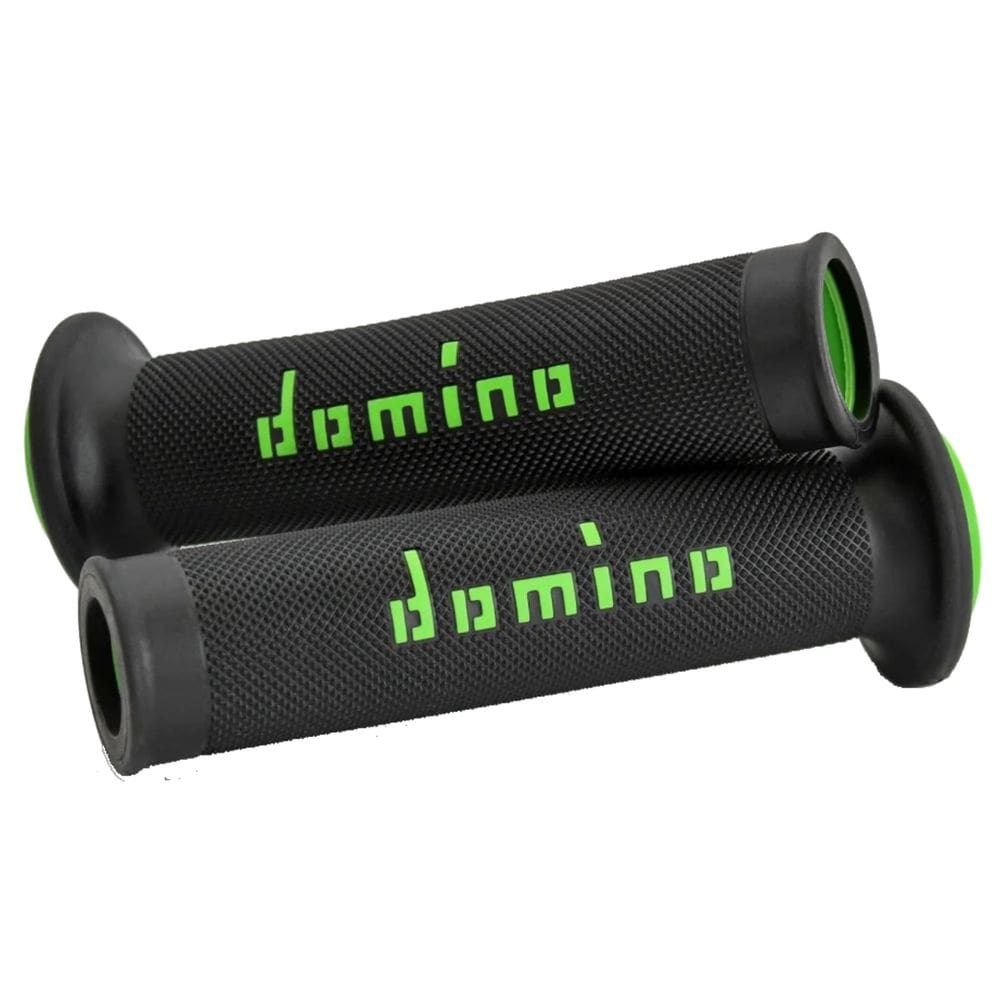 Manopla Domino Racing verde MT03 MT 03 660cc 321cc