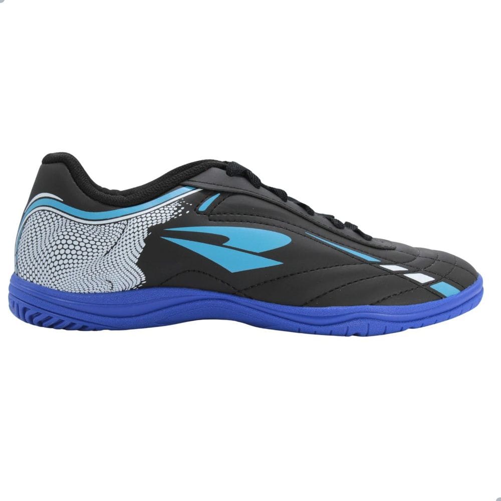 Chuteira Masculina Quadra Dray Preto/Azul