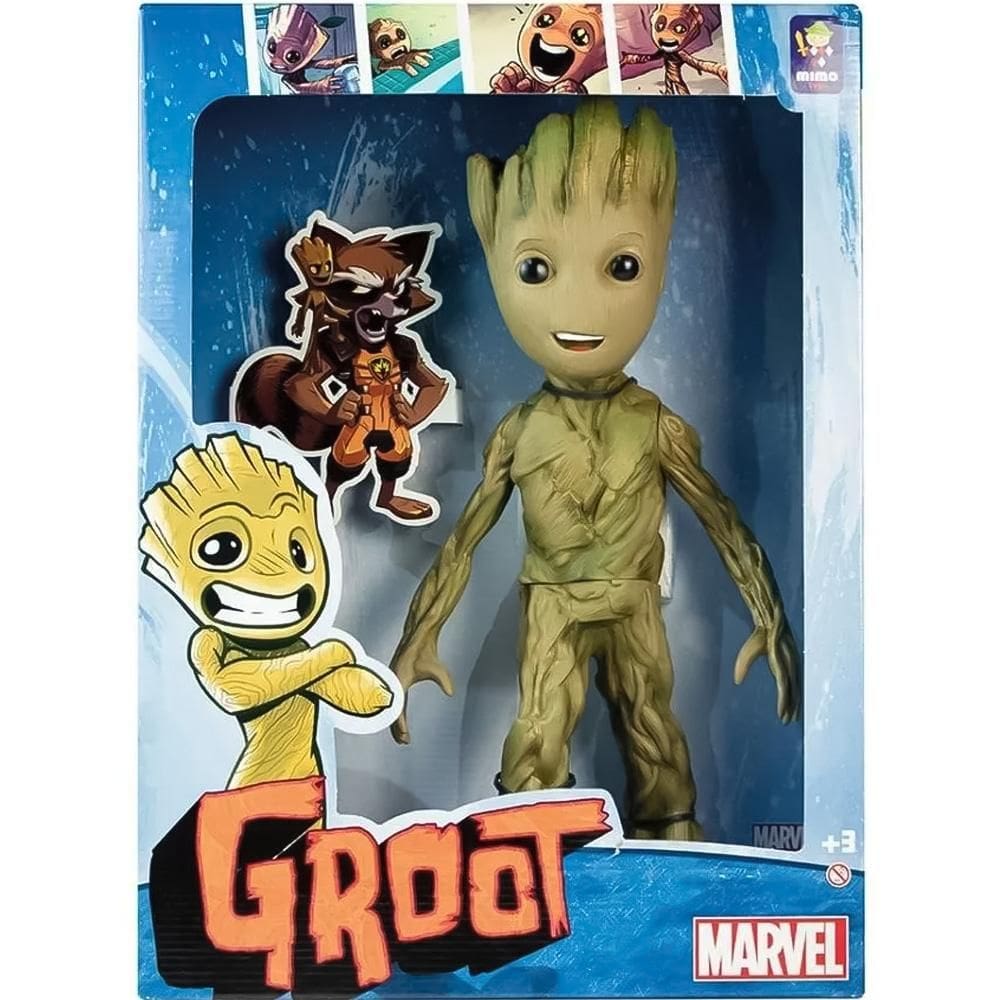 Boneco Articulado Groot Universe Gigante 45cm Mimo Toys 3+ 1207