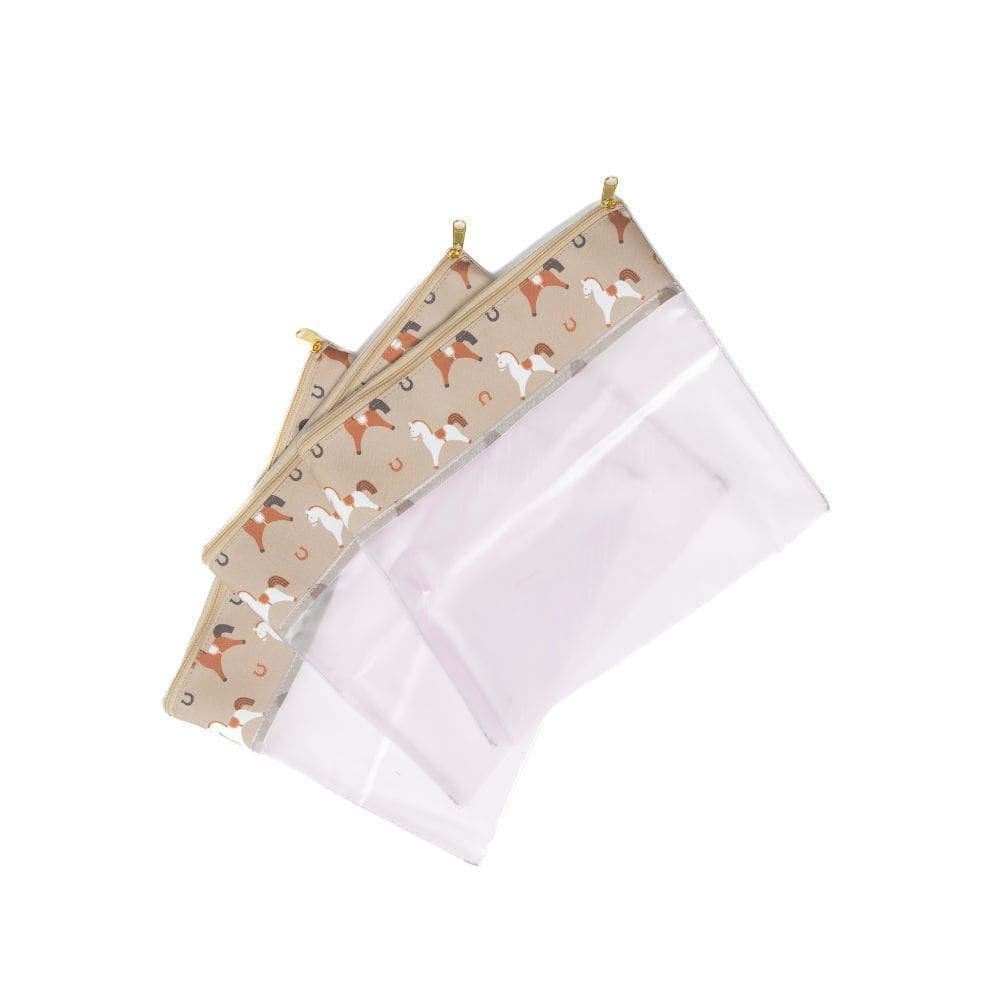 Conjunto 3 Saquinhos de Maternidade Cavalinhos - Masterbag
