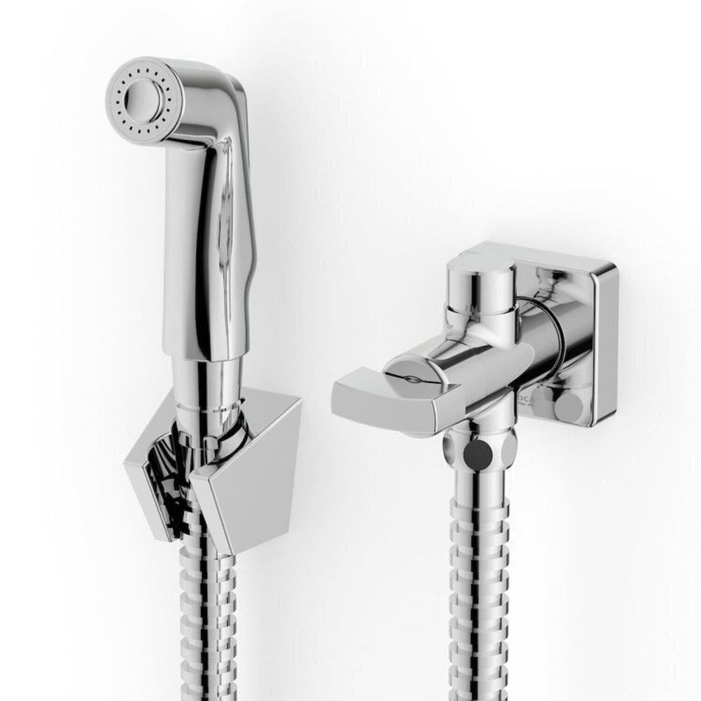 Kit com 2 Ducha Higiênica com Derivação Virtus Roca Cromado