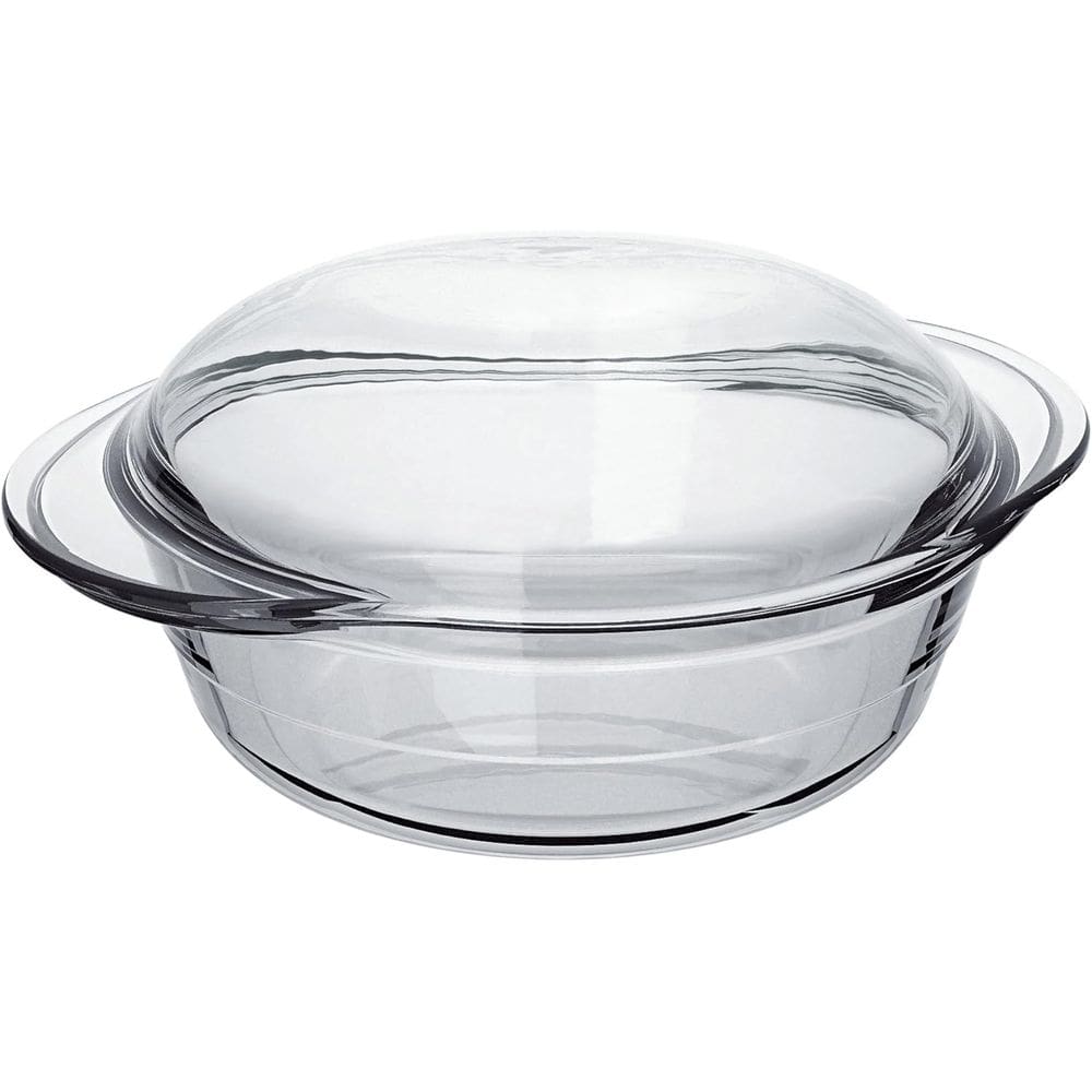 Travessa Marinex Tampa Vidro 1,5 L Pote Armazenar Alimentos