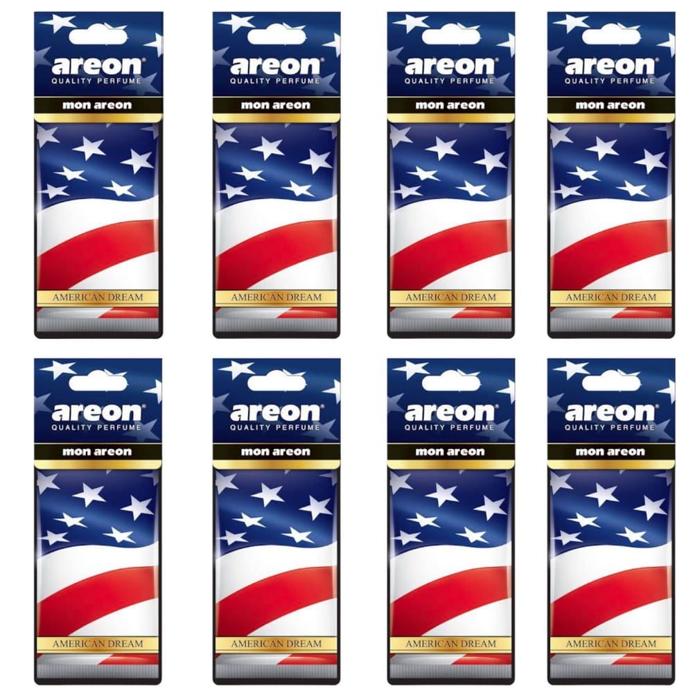Kit 8 Unidades Aromatizante Mon Areon American Dream