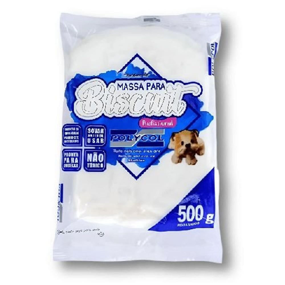 Massa para Biscuit 500g Profissional Natural