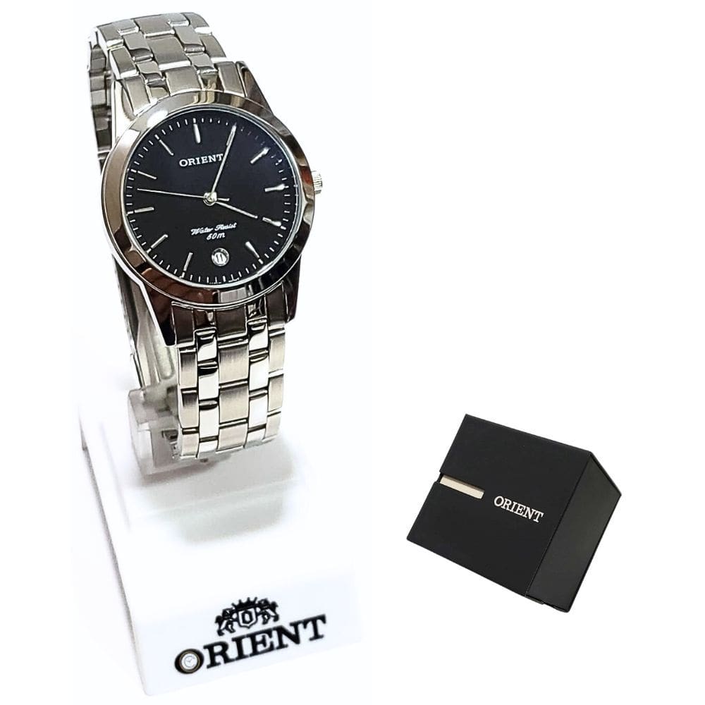 Relógio Orient Feminino Analógico Prateado MBSS1004A P1SX