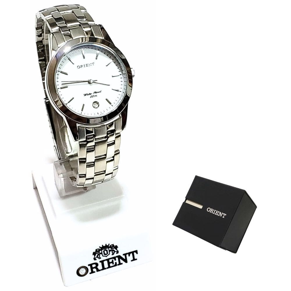 Relógio Orient Feminino Analógico Prateado MBSS1004A B1SX