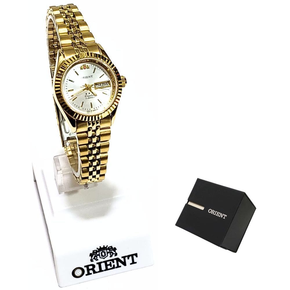 Relógio Orient Feminino Automático Cristal 559EB1NH B1KX