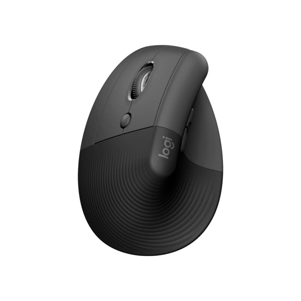 Mouse Sem Fio Logitech Lift Left Vertical para Canhotos- Grafite