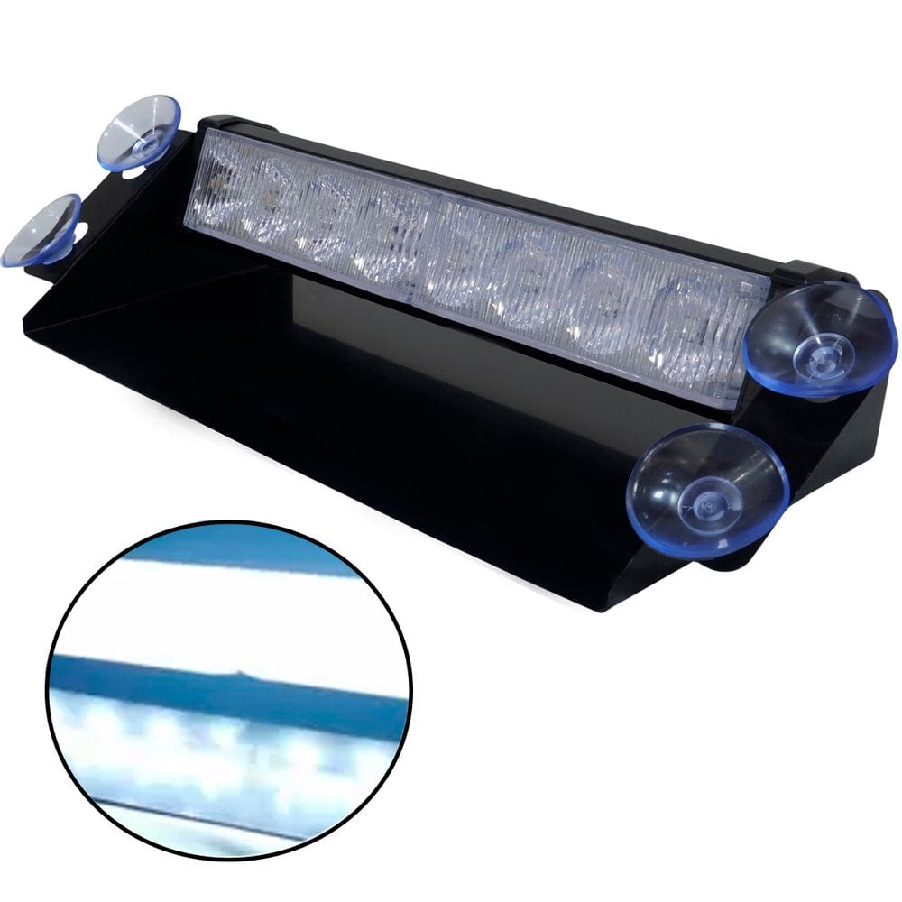 Giroflex Interno 12V Led Viatura Polícia Guincho Parabrisa Strobo Giroled Rayx Lt2032