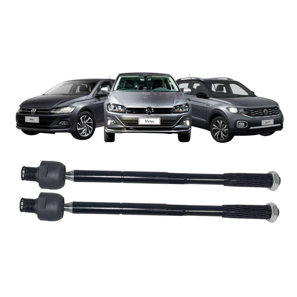 Terminal Axial Polo Nivus 2020 A 2022 Esquerdo + Direito Nakata Dianteiro