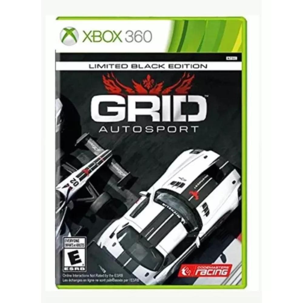 Jogo GRID Autosport limited balck edition xbox 360 americano