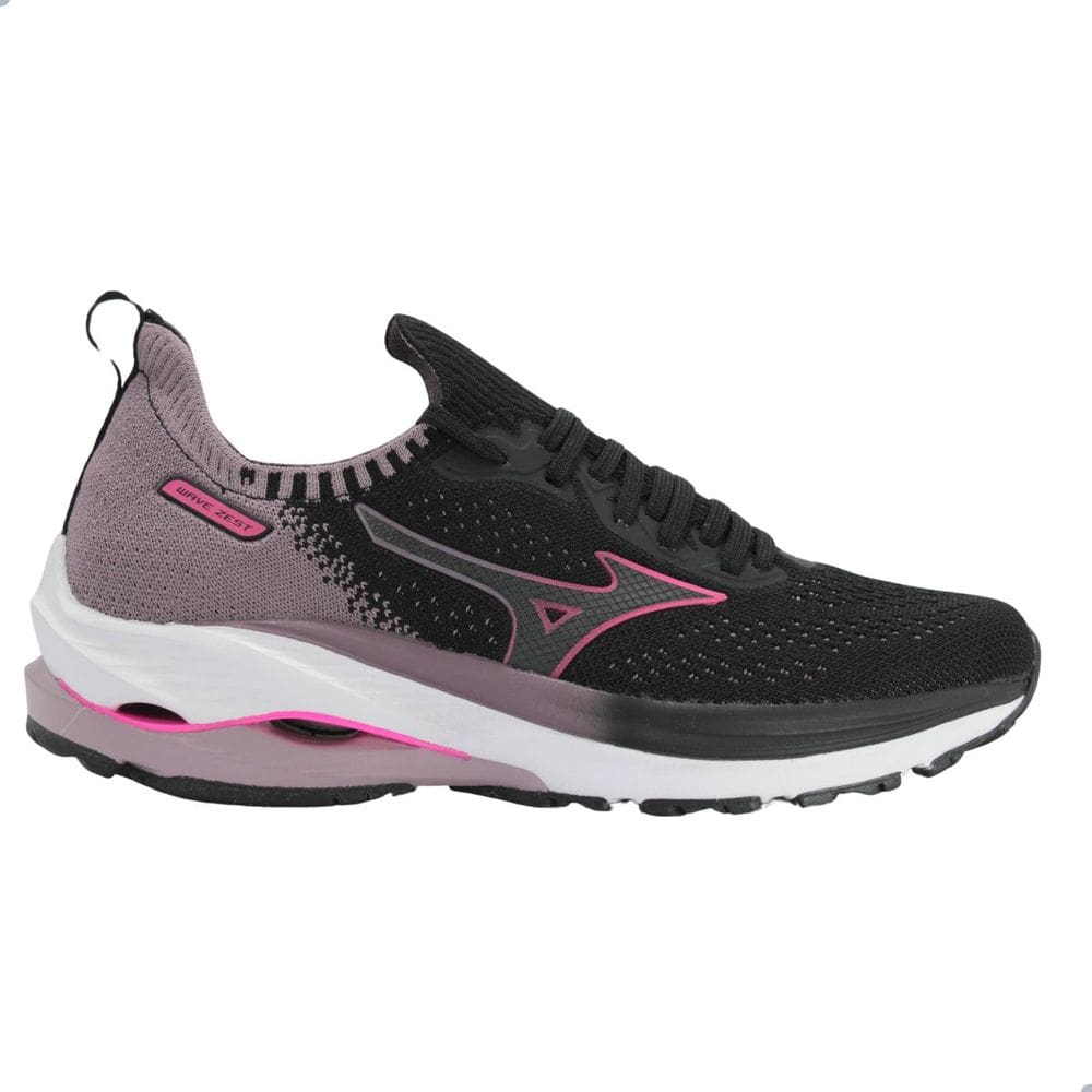 Tênis Mizuno Corrida Wave Zest Preto/Vanguarda