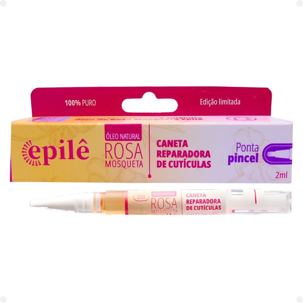 Caneta Reparadora de Cutícula Epilê Rosa Mosqueta 2ml