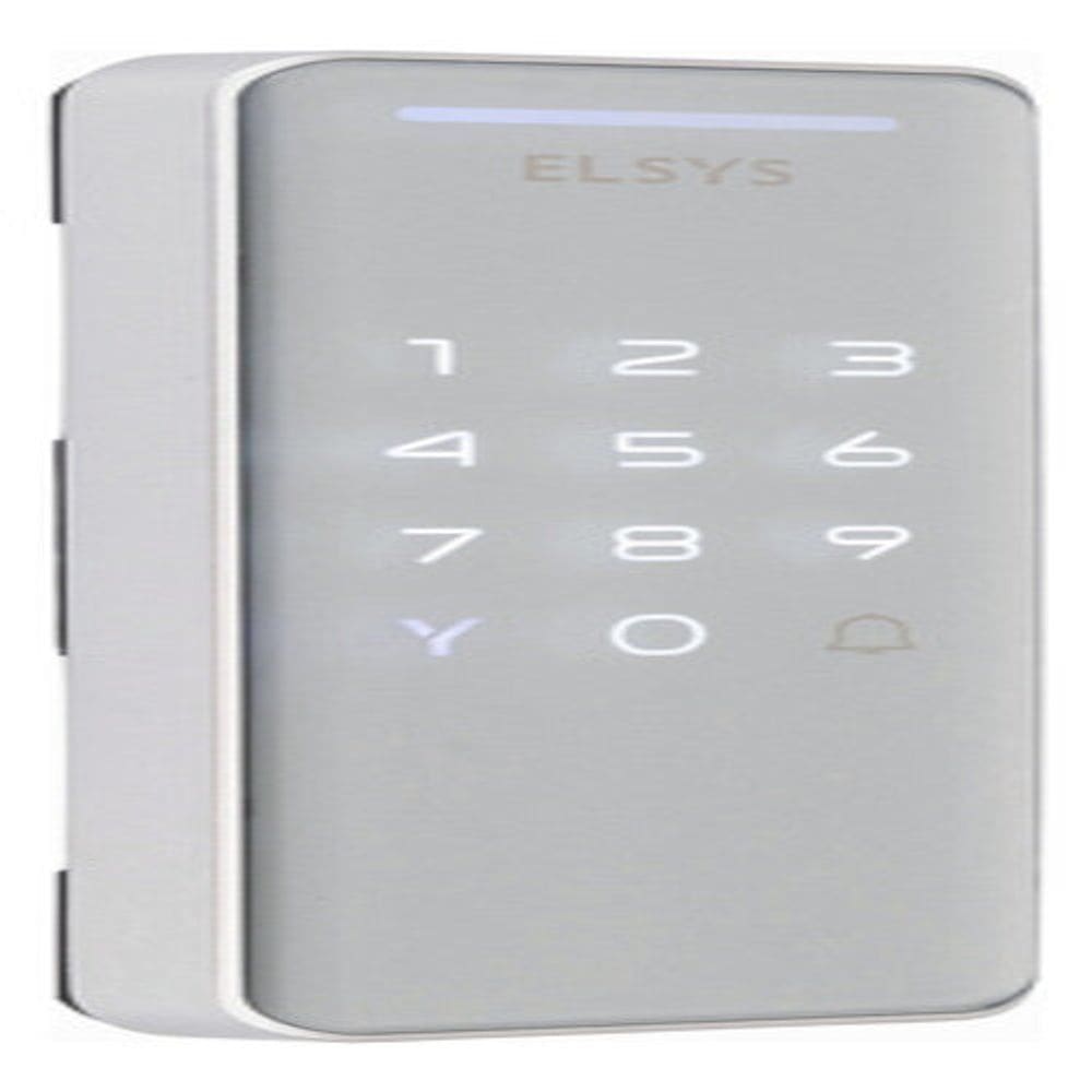 Fechadura Digital Elsys Prata Esf-ds1100v Senha E Tag Pop