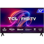 Smart TV TCL LED 32 Polegadas Full HD Wi-Fi Android TV Comando de Voz 32S5400AF