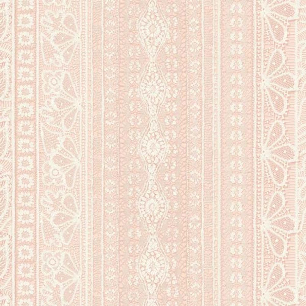 Papel de Parede Martha Medeiros Aspecto Têxtil Rosa AI5035