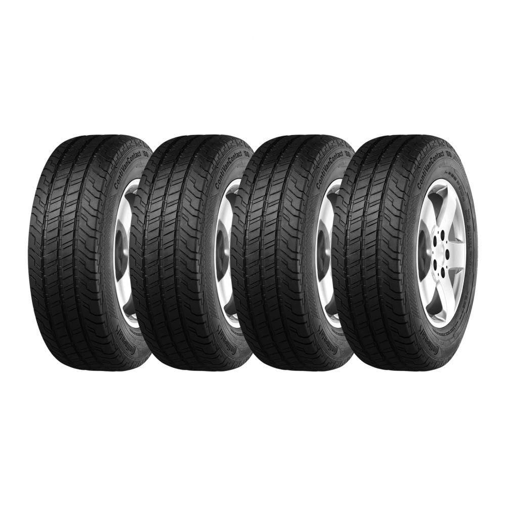Kit 4 Pneus Continental Aro 16C 215/65R16C ContiVanContact 100 6 Lonas 106/104T