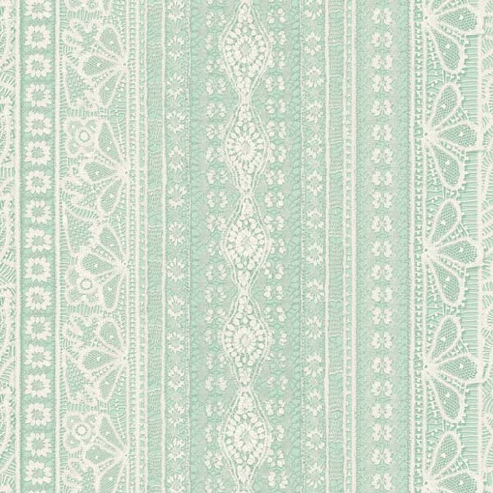Papel de Parede Martha Medeiros Aspecto Têxtil Verde AI5033