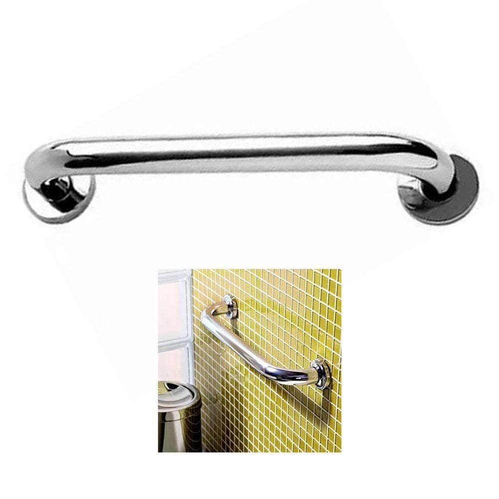 Alça De Apoio 30cm Barra Inox Banheiro Box Idoso Gestante Segurança
