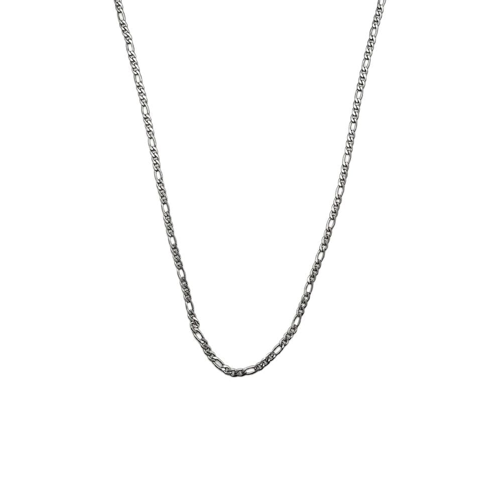 Corrente Aço Inox 60cm + Pulseira 21cm Masculina