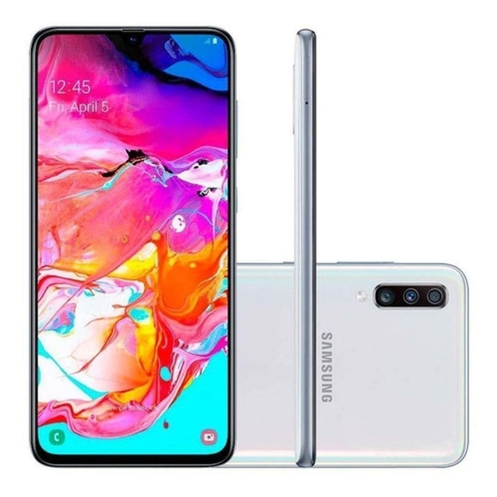 Usado: Samsung A70 128 GB Branco - Regular