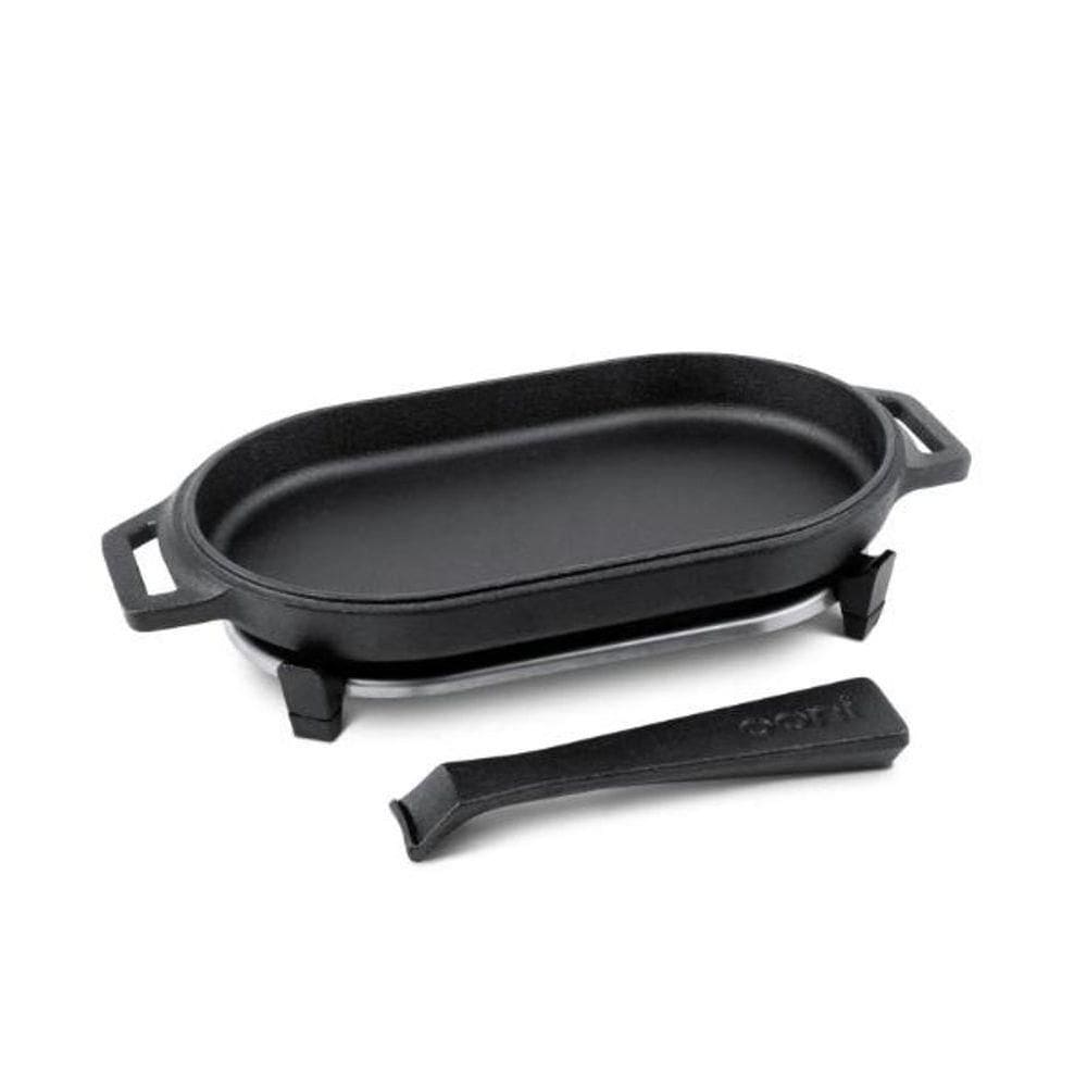 Chapa De Ferro Fundido Ooni Sizzler Com Base Em Aço Inox