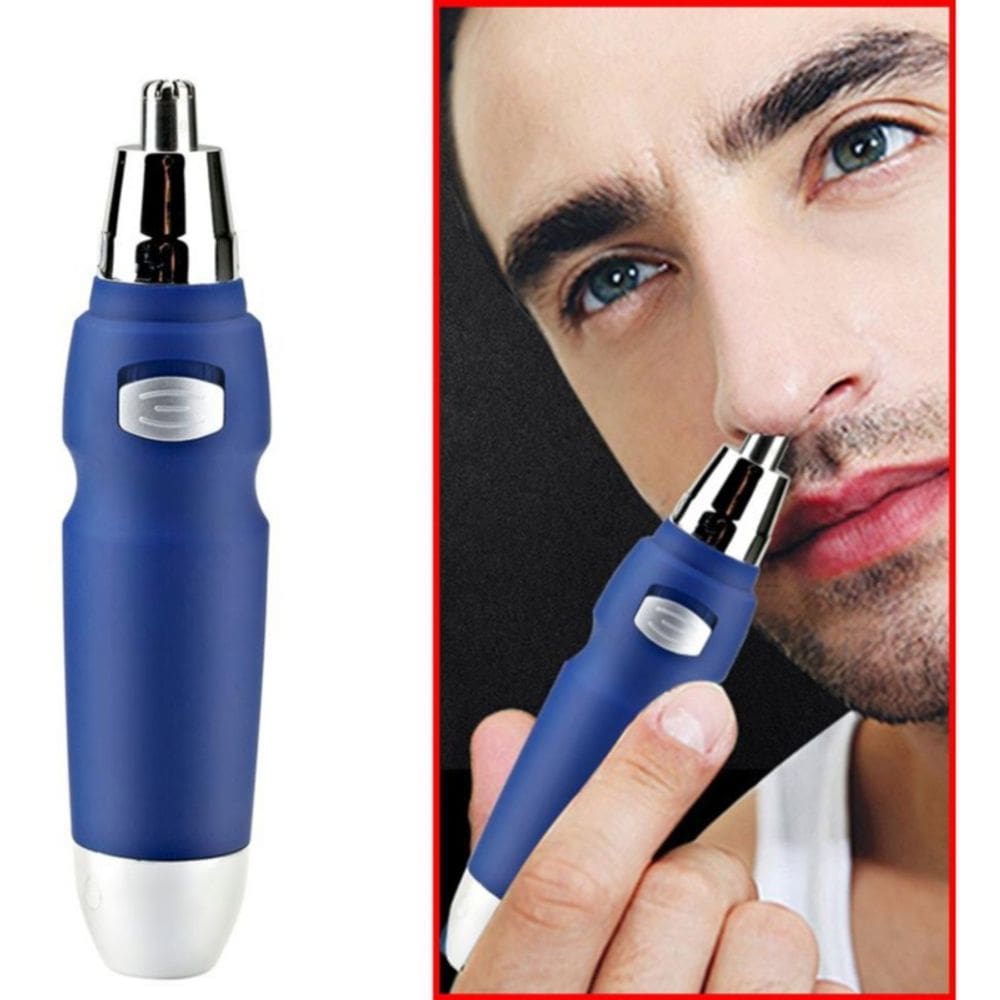 Aparador de cabelo portátil, orelhas, nariz, véu facial com lâmina rotativa