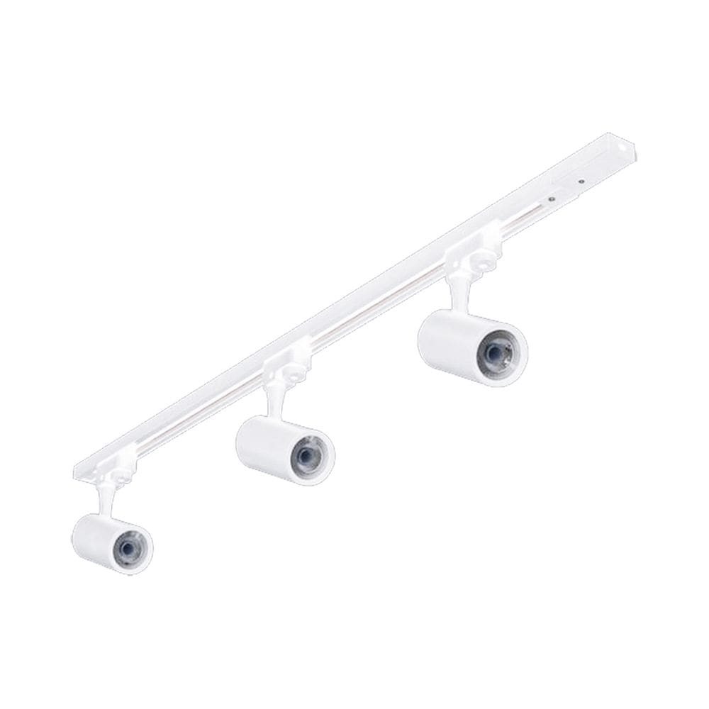Kit 03 Spots Led com Trilho e Emenda Branco 10W 6500K Bivolt 1 Metro