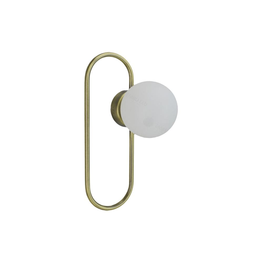 Arandela Benpuzz Dourado 28,5cm Led 3W 3 em 1 Bivolt