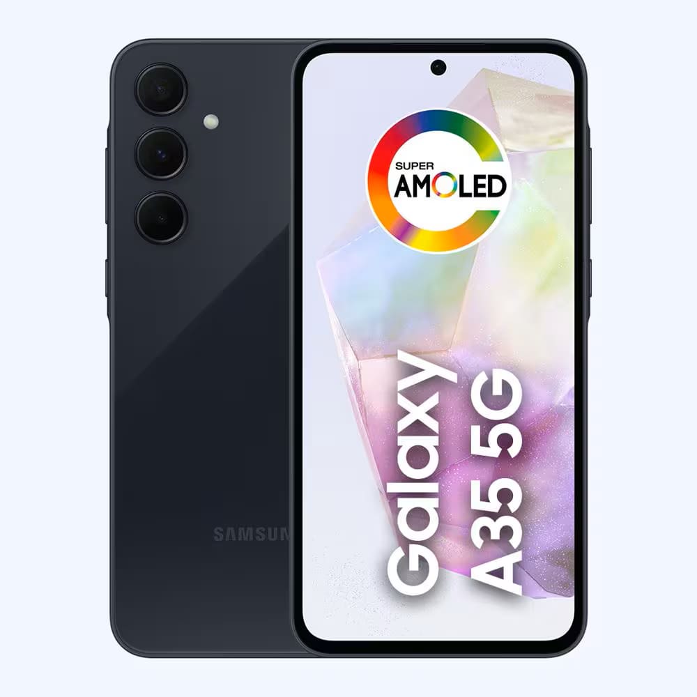 REEMBALADO: Samsung Galaxy A35 5G 256GB 8GB RAM Tela 6.6 - Azul Escuro