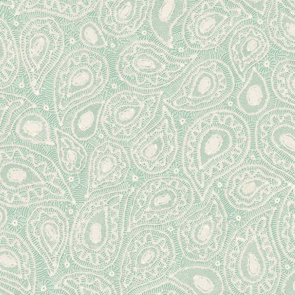 Papel de Parede Martha Medeiros Aspecto Têxtil Verde AI5013