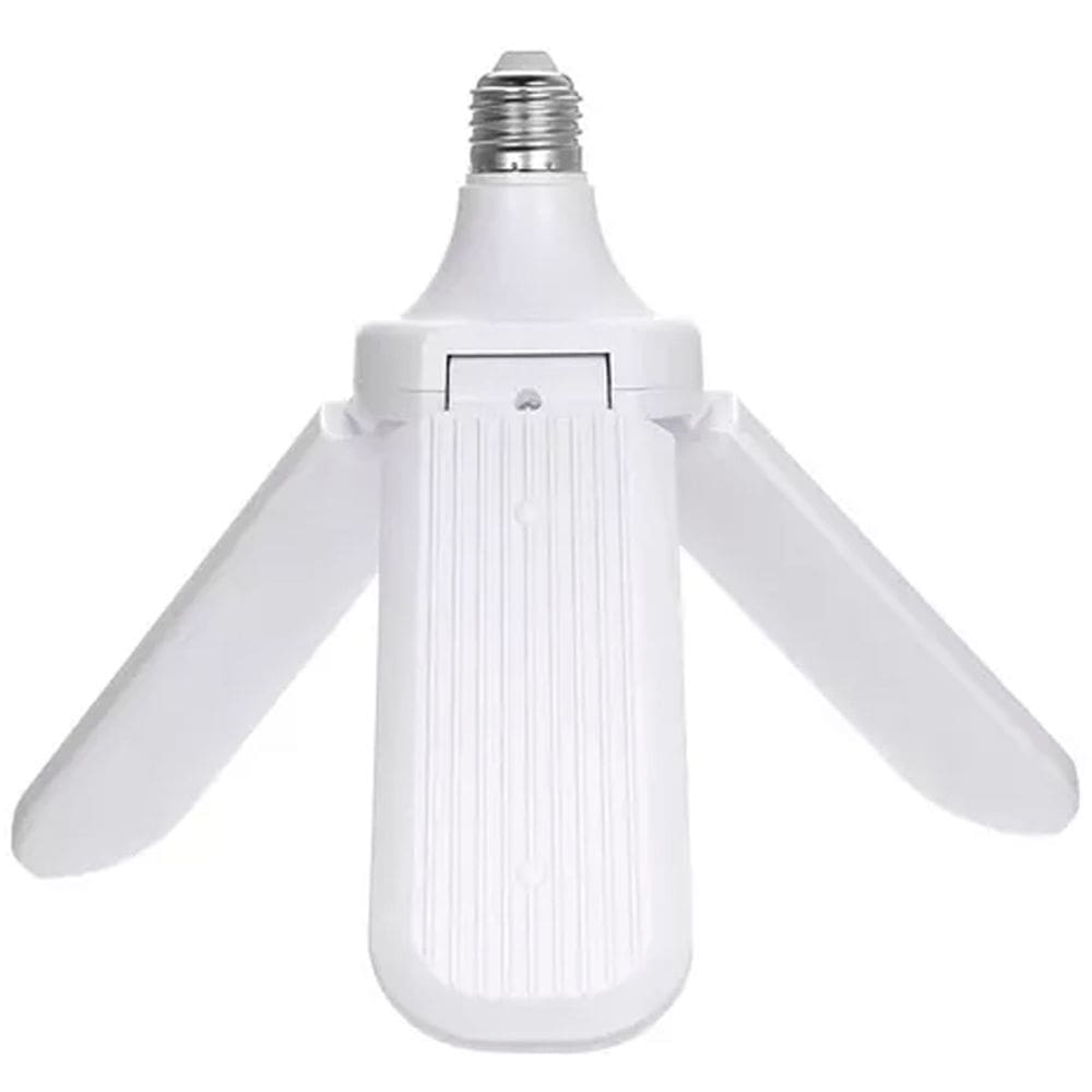 Lâmpada Luz Potente Branca Pétala Led Ângulo Regulável Econômica 40 mHa Hélice Dobrável Econômica