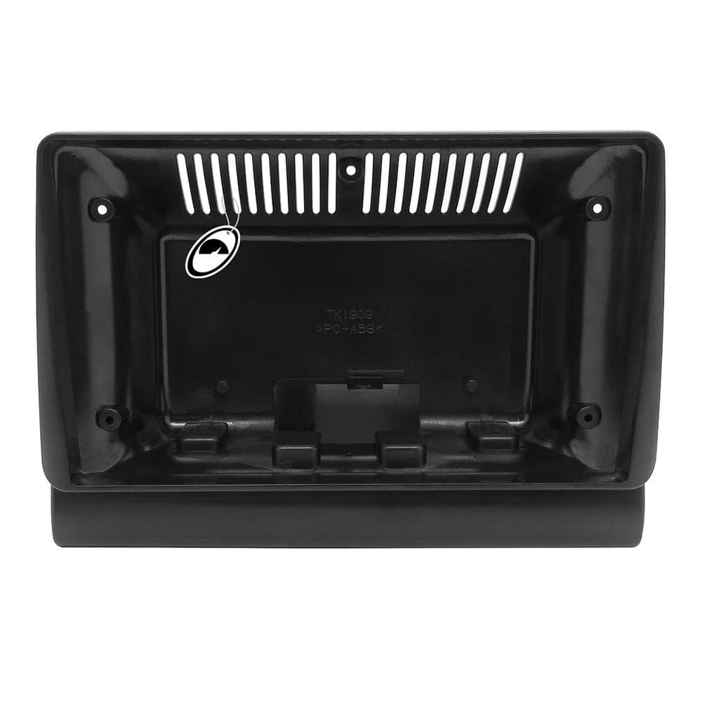 Moldura 2 Din 9`` MP5 Uno Mille 94/13 Fiorino 97/13 Preta