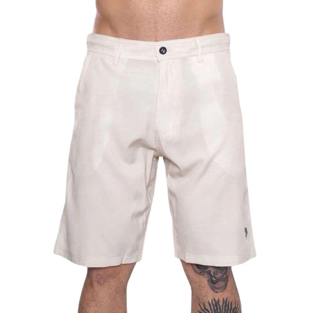 Bermuda Boardshort Onbongo Hibrido Bege B552A