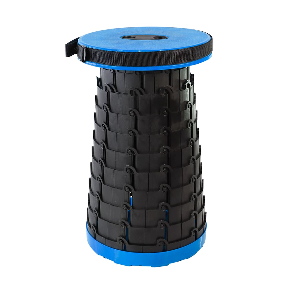 Banqueta Redonda Retrátil De Plástico 25X45cm