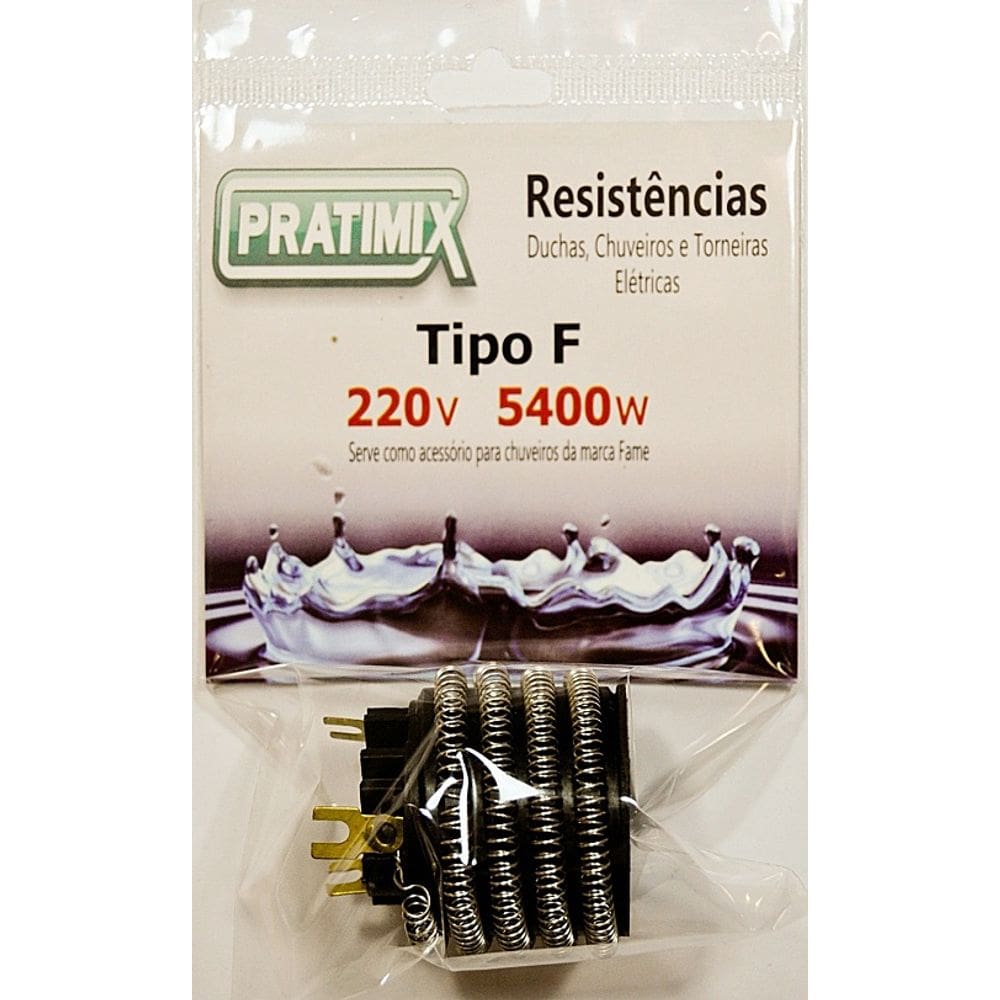 Resistencia Ducha 3T Fame 220V 5400W Pratimix FA0255
