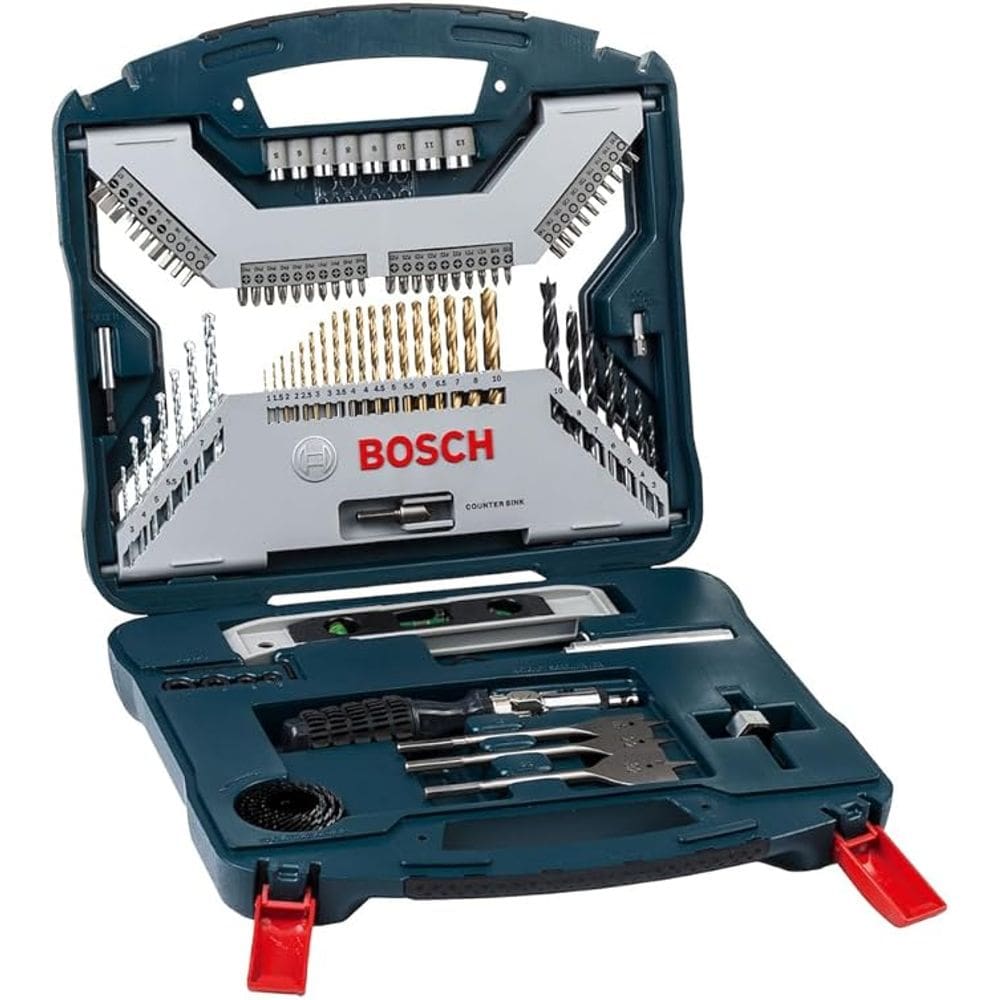 Bosch Kit De Pontas E Brocas Em Titânio X-Line Com 103 Peças