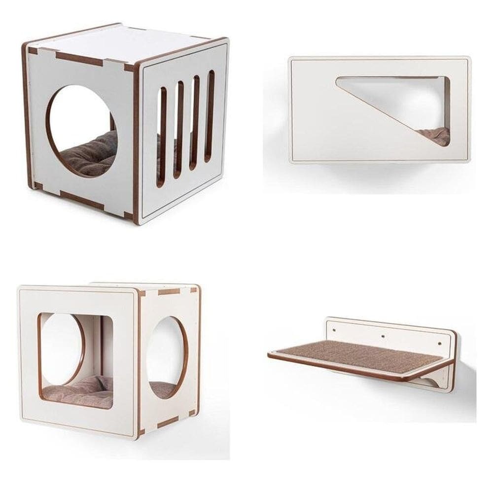 Playground Duquesa para Gatos Grandes Branco