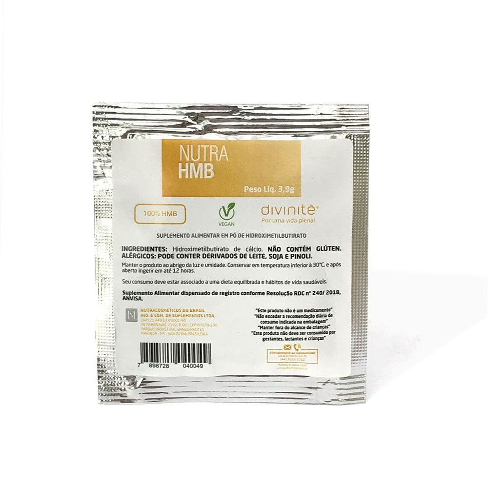 Nutra HMB 100 com Saches 3,9g Divinitè