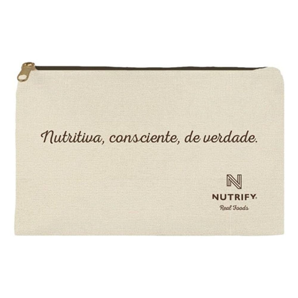 Necessaire c/ ziper Nutrify